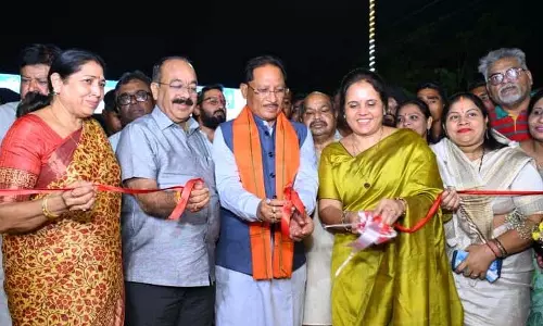 मुख्यमंत्री विष्णुदेव साय ने किया कचना रेलवे ओवरब्रिज का लोकार्पण
