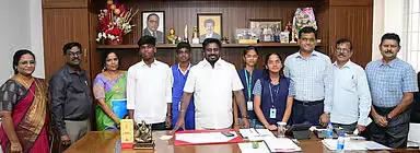 Tamil Nadu : 4 सरकारी स्कूल छात्र जापान रवाना, सकुरा साइंस प्रोग्राम में शामिल Tamil Nadu : 4 सरकारी स्कूल छात्र जापान रवाना, सकुरा साइंस प्रोग्राम में शामिल