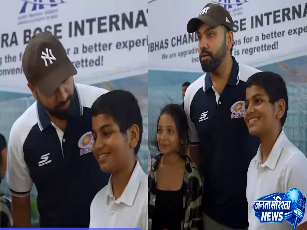 MI vs RR IPL 2026: रोहित शर्मा की युवा फैंस के साथ मजेदार बातचीत वायरल MI vs RR IPL 2026: रोहित शर्मा की युवा फैंस के साथ मजेदार बातचीत वायरल