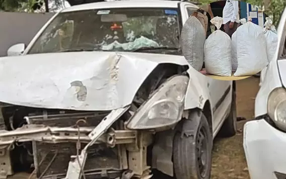 75 लाख की गांजा बरामद, तस्करों के भागने की कोशिश को महासमुंद पुलिस ने किया नाकाम 75 लाख की गांजा बरामद, तस्करों के भागने की कोशिश को महासमुंद पुलिस ने किया नाकाम