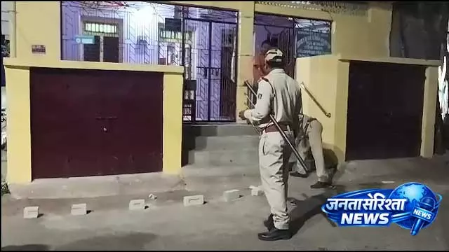 भंजनगर NAC चेयरमैन के घर के पास बम विस्फोट भंजनगर NAC चेयरमैन के घर के पास बम विस्फोट