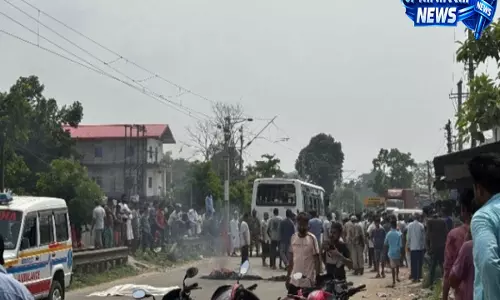 Assam: तिनसुकिया सड़क हादसे में व्यक्ति की मौत, स्थानीयों ने NH-37 जाम किया