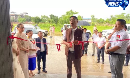 Nagaland : चुमौकेदिमा में टैगोर कल्चरल कॉम्प्लेक्स का उद्घाटन Nagaland : चुमौकेदिमा में टैगोर कल्चरल कॉम्प्लेक्स का उद्घाटन