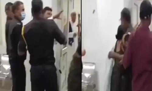 वीडियो वायरल से मचा हड़कंप, जिला अस्पताल में तीमारदार से मारपीट वीडियो वायरल से मचा हड़कंप, जिला अस्पताल में तीमारदार से मारपीट