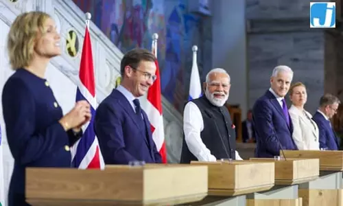 ओस्लो समिट में भारत को “महाशक्ति” बताने पर चर्चा, यूरोप की सोच में बदलाव के संकेत ओस्लो समिट में भारत को “महाशक्ति” बताने पर चर्चा, यूरोप की सोच में बदलाव के संकेत