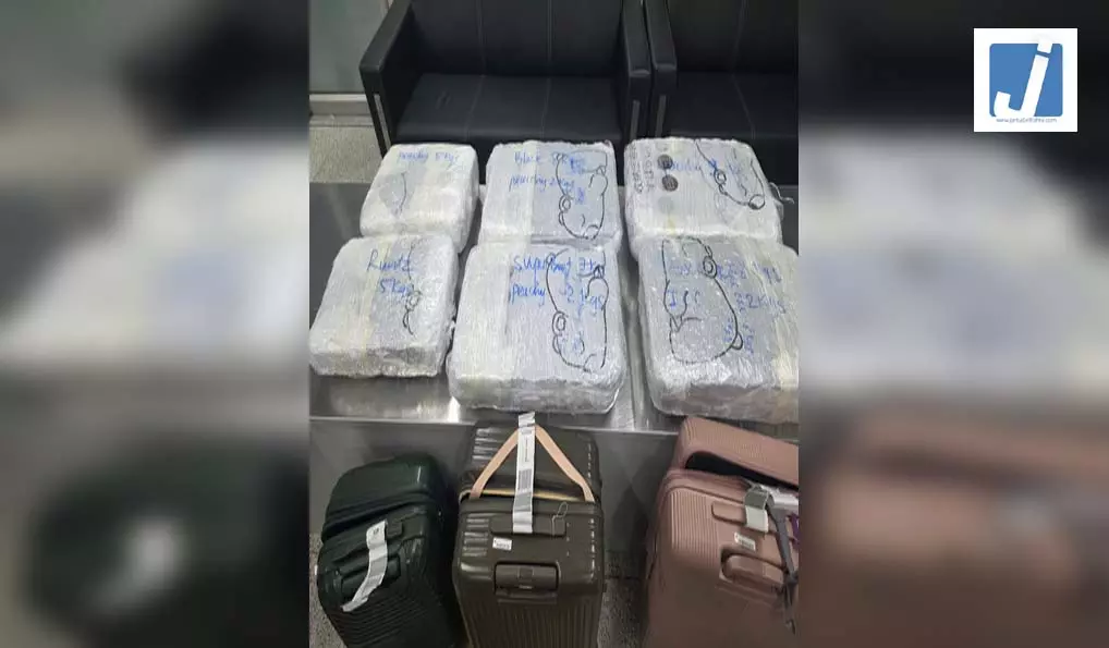 एयरपोर्ट पर 48 करोड़ का मादक पदार्थ पकड़ा गया, दो ड्रग तस्कर गिरफ्तार एयरपोर्ट पर 48 करोड़ का मादक पदार्थ पकड़ा गया, दो ड्रग तस्कर गिरफ्तार