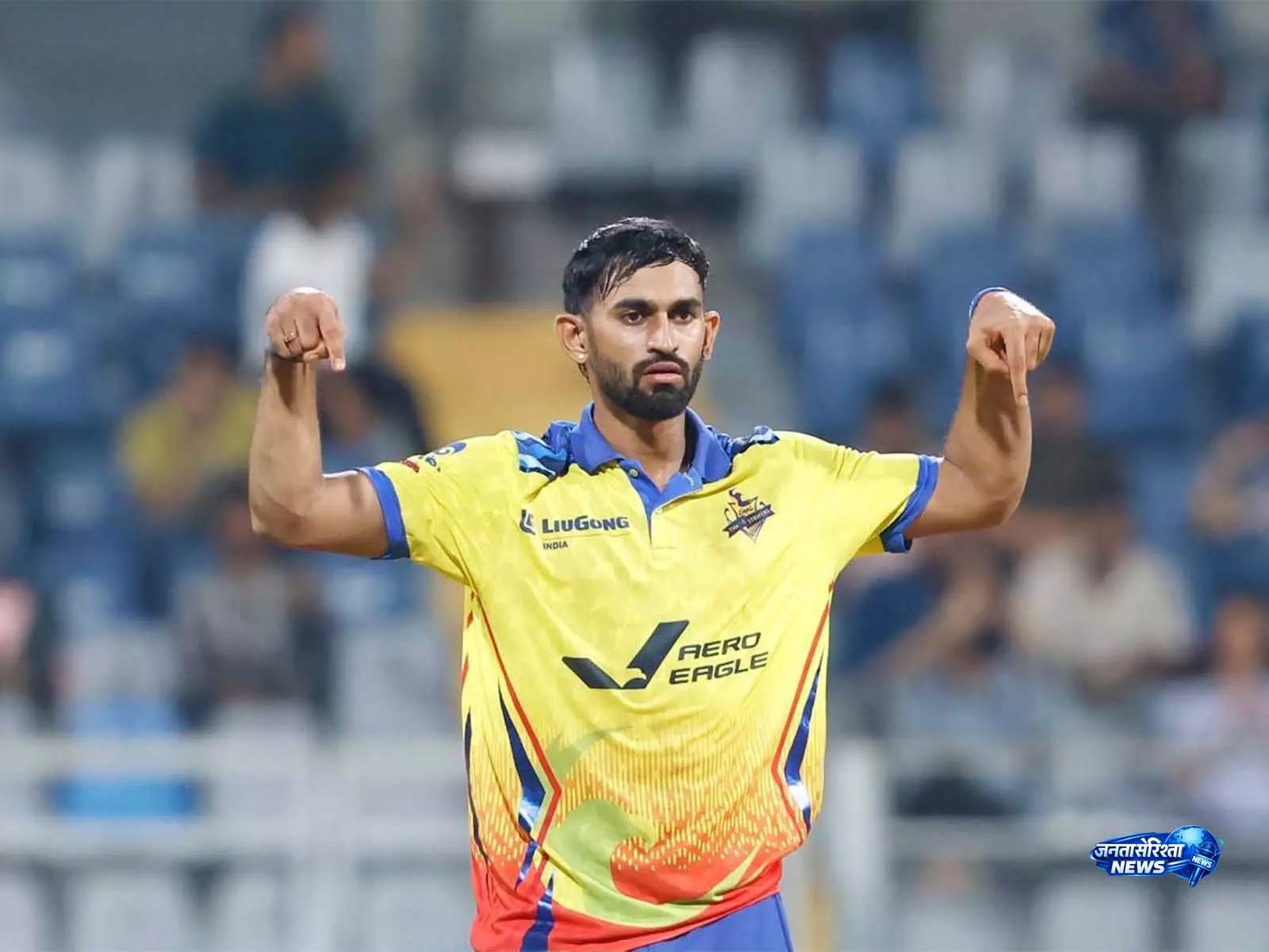 हमारा लक्ष्य T20 मुंबई लीग 2026 जीतना है: ईगल ठाणे स्ट्राइकर्स के साईराज पाटिल हमारा लक्ष्य T20 मुंबई लीग 2026 जीतना है: ईगल ठाणे स्ट्राइकर्स के साईराज पाटिल