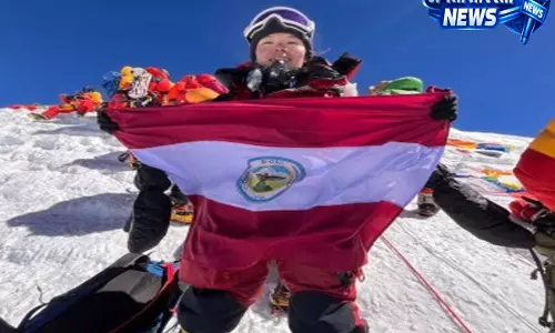 Sikkim: ग्नर्सोंगमित लेप्चा ने ITBP महिला अभियान दल के साथ माउंट एवरेस्ट फतह किया Sikkim: ग्नर्सोंगमित लेप्चा ने ITBP महिला अभियान दल के साथ माउंट एवरेस्ट फतह किया