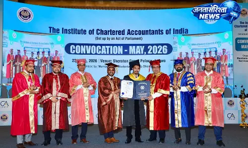 इंदौर में ICAI कॉन्वोकेशन, 274 नए चार्टर्ड अकाउंटेंट्स को मिला प्रमाणपत्र इंदौर में ICAI कॉन्वोकेशन, 274 नए चार्टर्ड अकाउंटेंट्स को मिला प्रमाणपत्र
