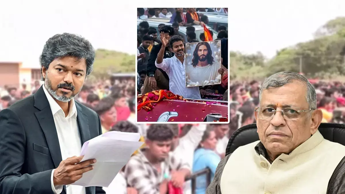 ‘विरोध आसान है, शासन कठिन’—सीएम जोसेफ विजय को दिया सख्त संदेश