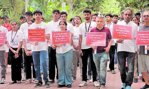 बेंगलुरु में ‘AI फॉर ए बेटर बेंगलुरु’ वॉकथॉन लॉन्च बेंगलुरु में ‘AI फॉर ए बेटर बेंगलुरु’ वॉकथॉन लॉन्च