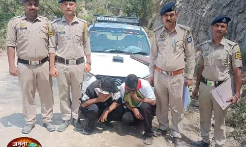 Himachal में नशा तस्करी पर बड़ी कार्रवाई बाप-बेटा गिरफ्तार