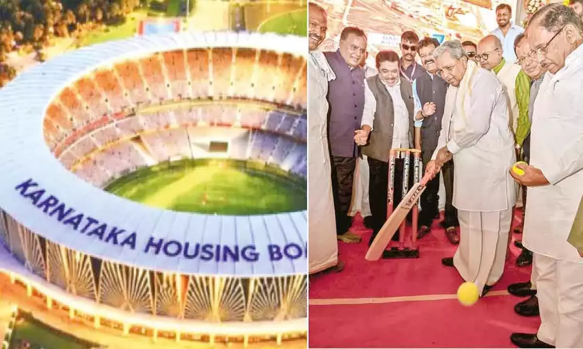 Karnataka: आने वाले अनेकल क्रिकेट स्टेडियम में 80,000 दर्शक बैठ सकेंगे Karnataka: आने वाले अनेकल क्रिकेट स्टेडियम में 80,000 दर्शक बैठ सकेंगे