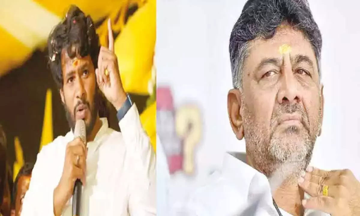 Karnataka: निखिल कुमारस्वामी ने ‘कॉकरोच जनता पार्टी’ वाली टिप्पणी को लेकर डीकेएस पर निशाना साधा Karnataka: निखिल कुमारस्वामी ने ‘कॉकरोच जनता पार्टी’ वाली टिप्पणी को लेकर डीकेएस पर निशाना साधा