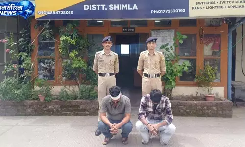 HRTC वोल्वो बस चालक के साथ मारपीट, दो आरोपी गिरफ्तार