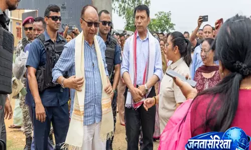 Manipur CM ने हेरोक में JNV, PHC और नागरिक अवसंरचना परियोजनाओं का किया निरीक्षण Manipur CM ने हेरोक में JNV, PHC और नागरिक अवसंरचना परियोजनाओं का किया निरीक्षण