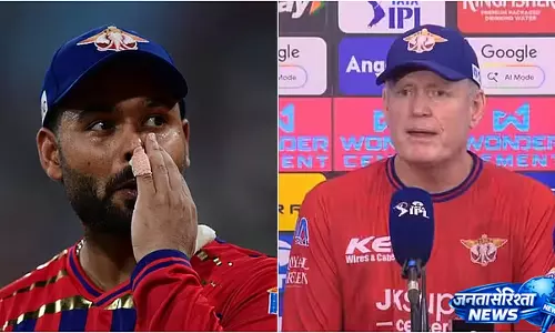 LSG के निराशाजनक प्रदर्शन के बाद नेतृत्व पर सवाल, ऋषभ पंत की भूमिका पर चर्चा तेज LSG के निराशाजनक प्रदर्शन के बाद नेतृत्व पर सवाल, ऋषभ पंत की भूमिका पर चर्चा तेज