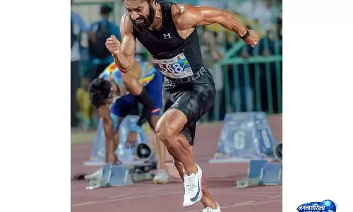 भारत का सबसे तेज़ धावक: भारतीय नौसेना ने फ़ेडरेशन कप में जीत के लिए Gurindervir Singh की सराहना की