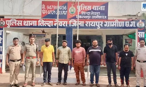 ट्रक चालकों से लूट-स्टील फैक्ट्री में तोड़फोड़ करने वाले 6 आरोपी गिरफ्तार
