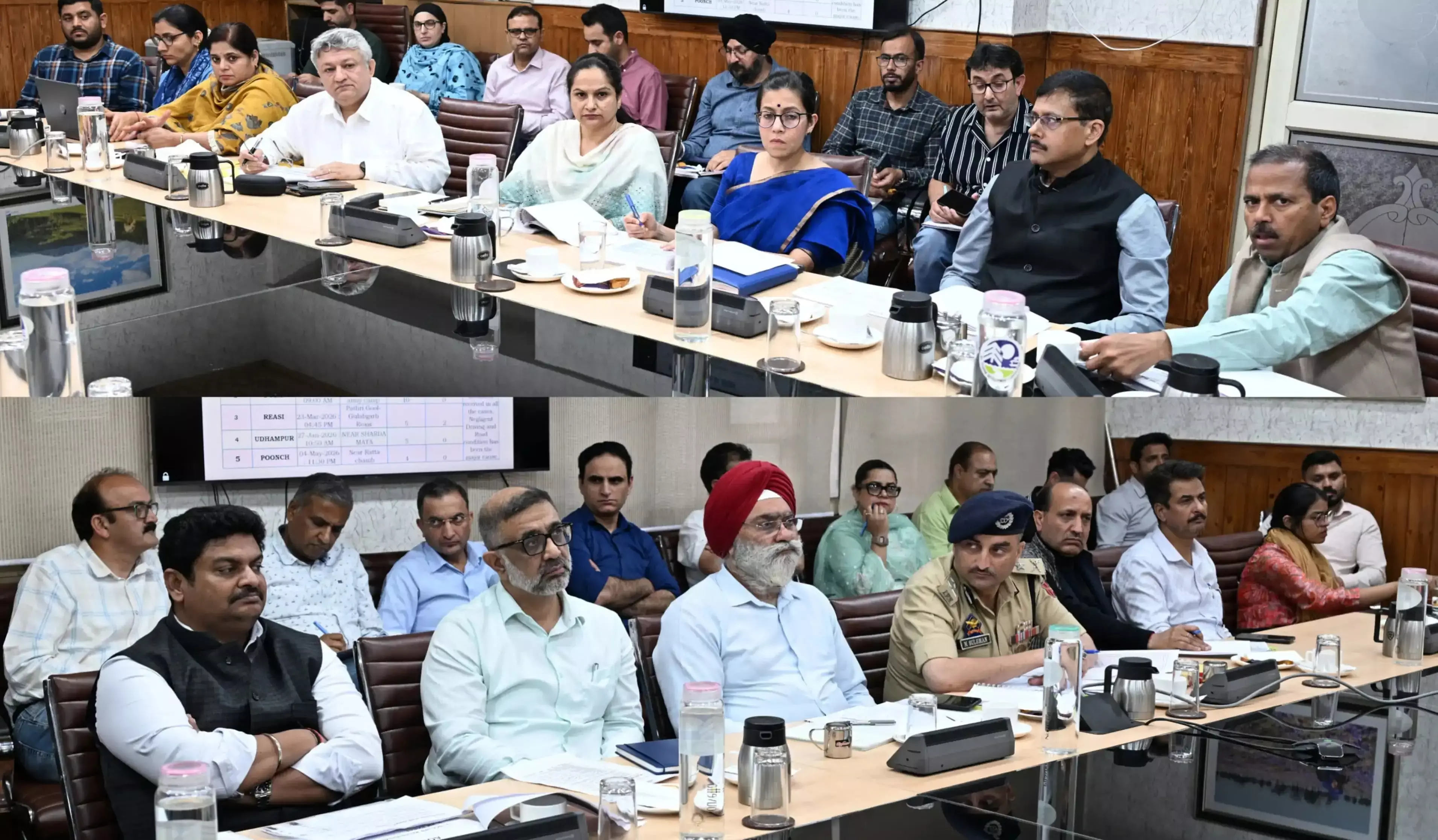 Jammu: परिवहन विभाग की समीक्षा बैठक में मुख्य सचिव ने सड़क सुरक्षा पर बल दिया Jammu: परिवहन विभाग की समीक्षा बैठक में मुख्य सचिव ने सड़क सुरक्षा पर बल दिया