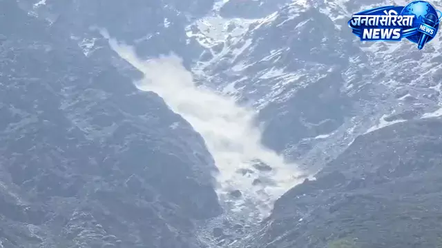 Badrinath धाम के पास कंचनगंगा क्षेत्र में ग्लेशियर टूटने की घटना Badrinath धाम के पास कंचनगंगा क्षेत्र में ग्लेशियर टूटने की घटना
