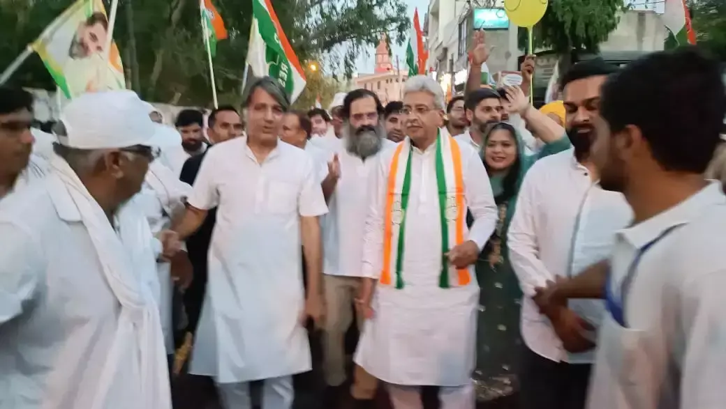 Rohtak: सद्भाव यात्रा के समापन में हुड्डा खेमे की गैरमौजूदगी चर्चा में Rohtak: सद्भाव यात्रा के समापन में हुड्डा खेमे की गैरमौजूदगी चर्चा में