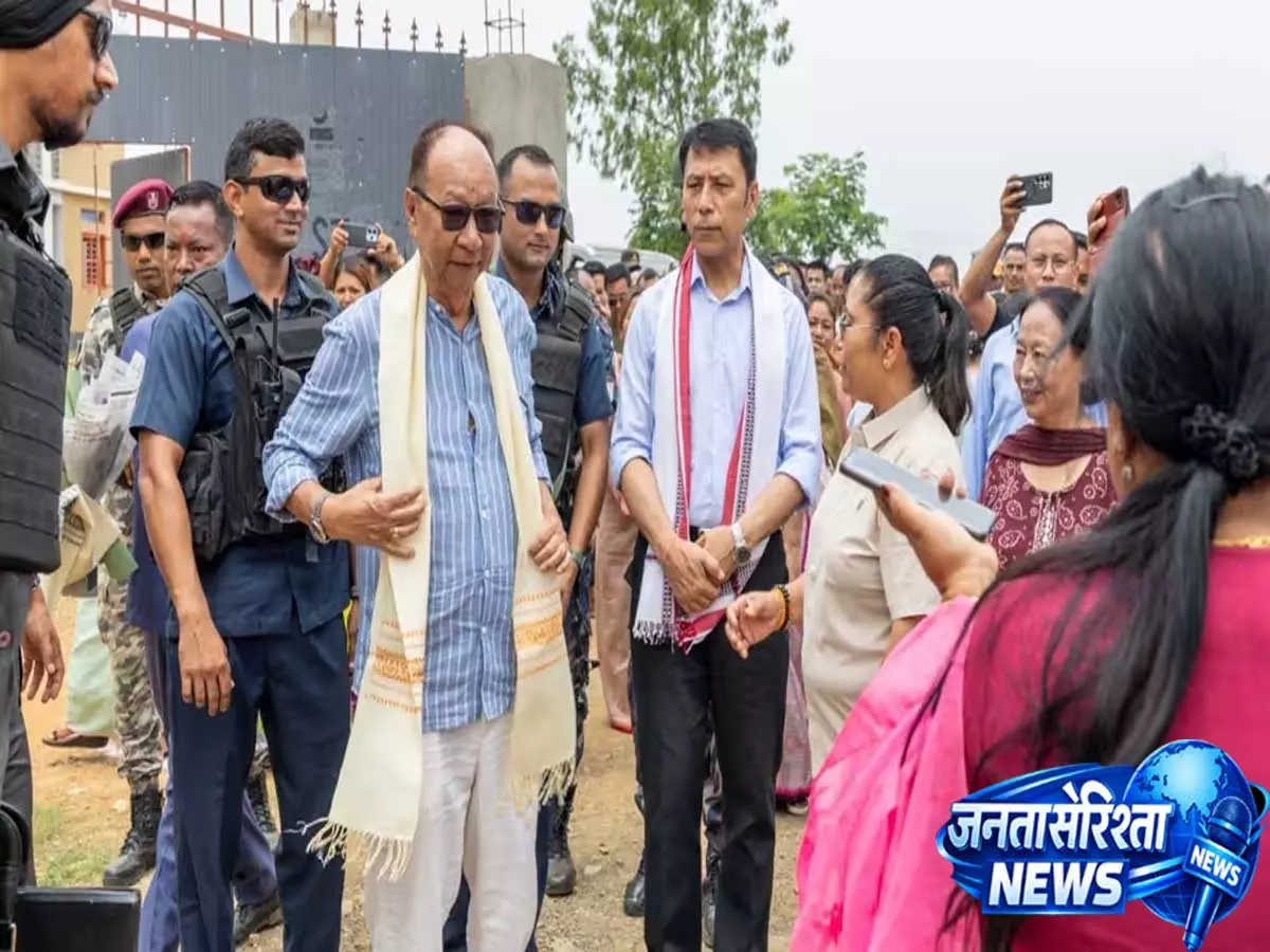 Manipur CM ने हेरोक में JNV, PHC और नागरिक अवसंरचना परियोजनाओं का किया निरीक्षण Manipur CM ने हेरोक में JNV, PHC और नागरिक अवसंरचना परियोजनाओं का किया निरीक्षण