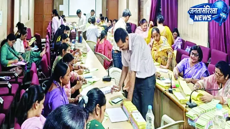 78 पंचायतों के लिए मतपत्र लेखन पूरा 78 पंचायतों के लिए मतपत्र लेखन पूरा