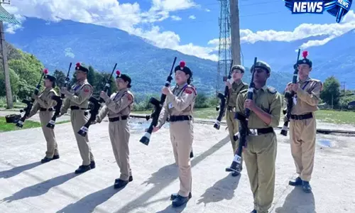 TAWANG: एनसीसी का तवांग में प्रशिक्षण शिविर, सैकड़ों कैडेट शामिल TAWANG: एनसीसी का तवांग में प्रशिक्षण शिविर, सैकड़ों कैडेट शामिल