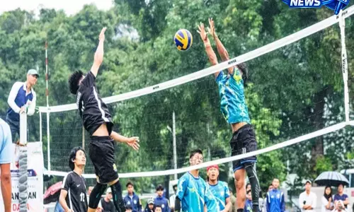HDMT खेल प्रतियोगिता में फुटबॉल-वॉलीबॉल फाइनल का रोमांच HDMT खेल प्रतियोगिता में फुटबॉल-वॉलीबॉल फाइनल का रोमांच