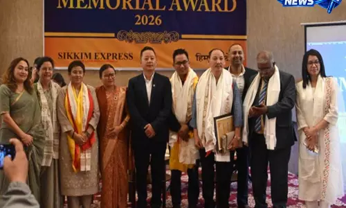 Sikkim: अंबर गुरुंग और सारिका आत्रेय को राम पात्रो मेमोरियल अवॉर्ड Sikkim: अंबर गुरुंग और सारिका आत्रेय को राम पात्रो मेमोरियल अवॉर्ड
