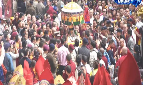 Sikkim: चौथे दोड्रुपचेन रिनपोछे के कुडुंग की अंतिम यात्रा व प्रतिष्ठापन में उमड़ा जनसैलाब
