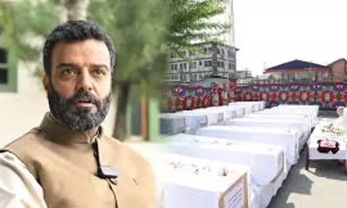 Budgam: नैतिक मूल्यों में गिरावट और संस्थागत विफलता पर बोले रुहुल्लाह मेहदी Budgam: नैतिक मूल्यों में गिरावट और संस्थागत विफलता पर बोले रुहुल्लाह मेहदी