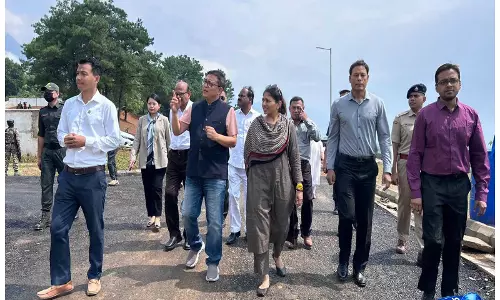 Manipur में राष्ट्रीय खेल विश्वविद्यालय का निरीक्षण, खिलाड़ियों से मिलीं रक्षा खडसे