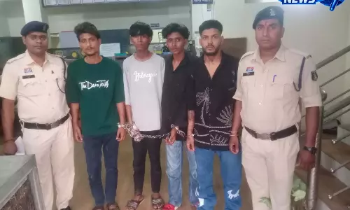 रायपुर में घर पर बम फेंककर धमकी देने वाले 6 आरोपी गिरफ्तार