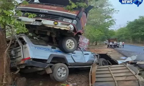 दर्दनाक सड़क हादसे, फायर ब्रिगेड चालक समेत दो की मौत, दो गंभीर घायल