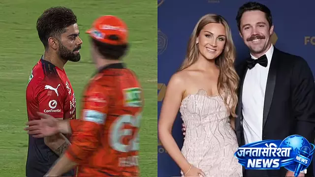 IPL 2026 में SRH vs RCB मैच के बाद कोहली–हेड विवाद, सोशल मीडिया पर बढ़ी चर्चा IPL 2026 में SRH vs RCB मैच के बाद कोहली–हेड विवाद, सोशल मीडिया पर बढ़ी चर्चा