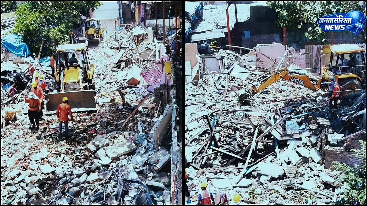 Mumbai : गोरेगांव-मलाड के बीच रेलवे जमीन पर अतिक्रमण हटाने की बड़ी कार्रवाई Mumbai : गोरेगांव-मलाड के बीच रेलवे जमीन पर अतिक्रमण हटाने की बड़ी कार्रवाई