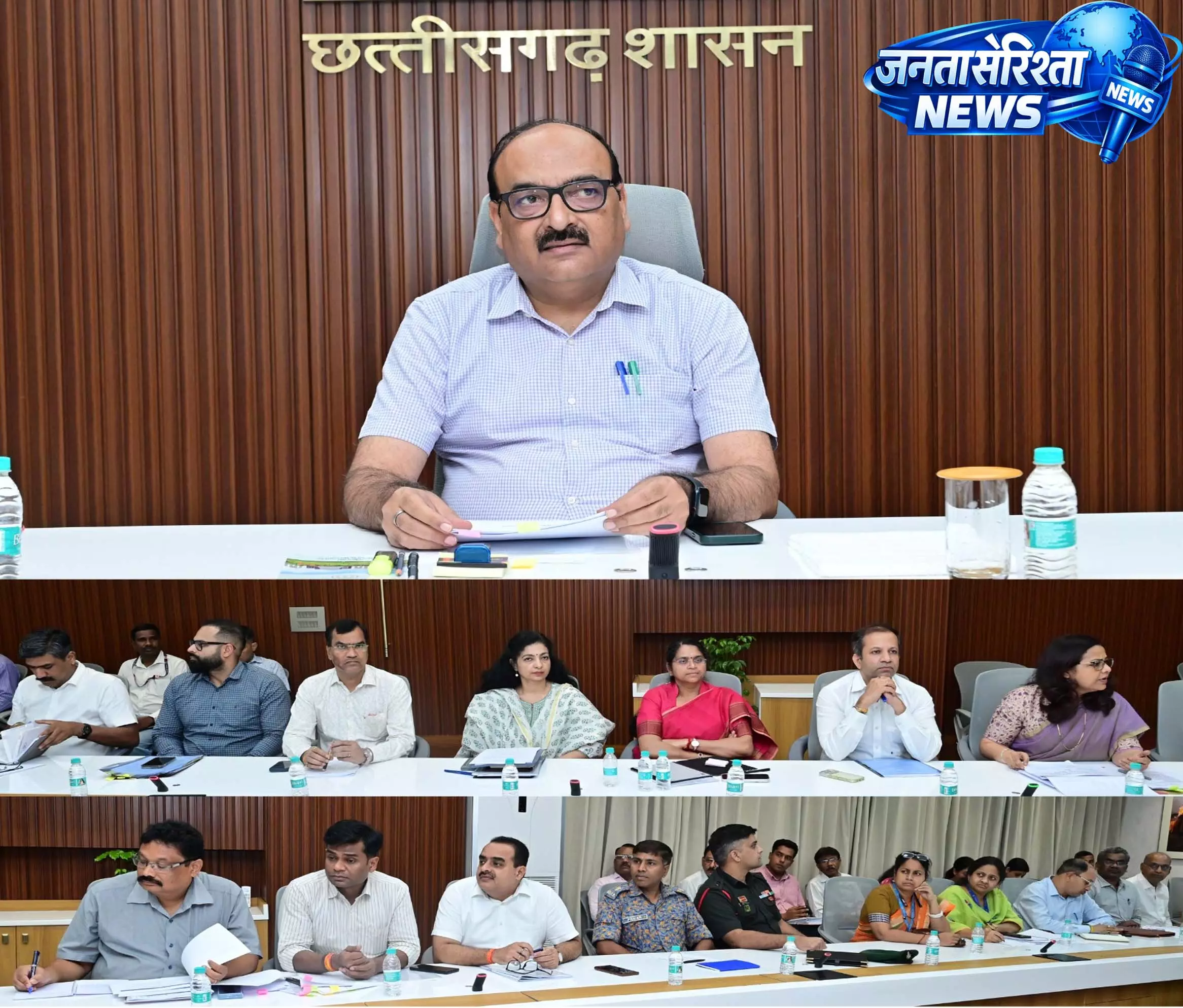 मानसून पूर्व तैयारियां तेज, मुख्य सचिव ने ली बाढ़ नियंत्रण हाई पावर कमेटी की बैठक मानसून पूर्व तैयारियां तेज, मुख्य सचिव ने ली बाढ़ नियंत्रण हाई पावर कमेटी की बैठक