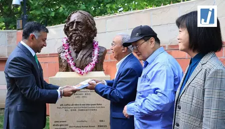 पेइचिंग में सजी रवींद्रनाथ टैगोर की स्मृति में सांस्कृतिक संध्या पेइचिंग में सजी रवींद्रनाथ टैगोर की स्मृति में सांस्कृतिक संध्या
