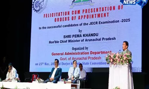 Itanagar: मुख्यमंत्री ने मेरिट आधारित भर्ती प्रणाली के प्रति सरकार की प्रतिबद्धता दोहराई Itanagar: मुख्यमंत्री ने मेरिट आधारित भर्ती प्रणाली के प्रति सरकार की प्रतिबद्धता दोहराई