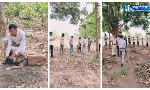 डॉग रूबी ने कुछ घंटो में युवक की हत्या को सुलझाया डॉग रूबी ने कुछ घंटो में युवक की हत्या को सुलझाया