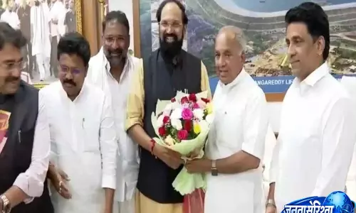 Telangana और Karnataka कृष्णा जल विवाद को बातचीत और आपसी सहमति से सुलझाने पर सहमत हुए Telangana और Karnataka कृष्णा जल विवाद को बातचीत और आपसी सहमति से सुलझाने पर सहमत हुए