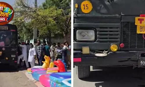 Faridkot में नाटकीय टकराव: ‘आर्मी बस’ इस्तेमाल पर विवाद Faridkot में नाटकीय टकराव: ‘आर्मी बस’ इस्तेमाल पर विवाद