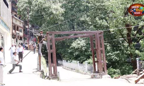 Shimla यूएस क्लब गेट हटाने से विवाद