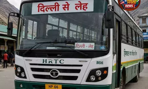 HRTC 26 मई से केलांग के रास्ते दिल्ली-लेह बस सेवा फिर से शुरू करेगा HRTC 26 मई से केलांग के रास्ते दिल्ली-लेह बस सेवा फिर से शुरू करेगा