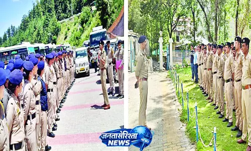 पंचायत चुनाव के लिए 2000 पुलिस-होमागार्ड जवान तैनात