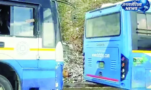 इलेक्ट्रिक बसों में सफर कर रहे सैलानी