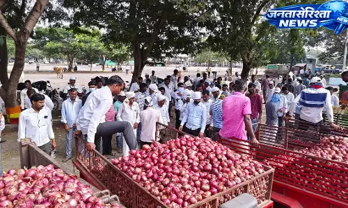 नासिक की रबी प्याज फसल 2026 के लिए MSP घोषित, ₹1,580 प्रति क्विंटल दर तय नासिक की रबी प्याज फसल 2026 के लिए MSP घोषित, ₹1,580 प्रति क्विंटल दर तय