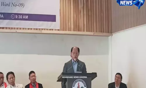 Nagaland CM ने NDPP-NPF विलय को ECI की मंज़ूरी, इसे एकीकृत NPF के लिए ‘सुनहरा दौर’ बताया Nagaland CM ने NDPP-NPF विलय को ECI की मंज़ूरी, इसे एकीकृत NPF के लिए ‘सुनहरा दौर’ बताया